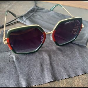Green & Red Sunglasses